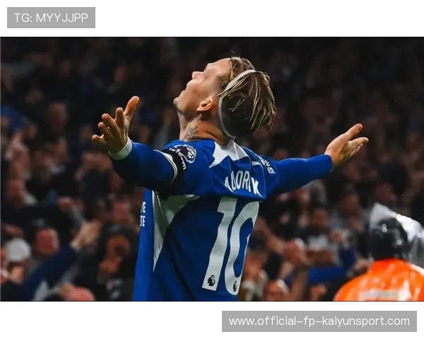 切尔西穆德里克低平球搅动禁区后进球